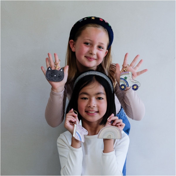 Mimi & Lula Rollerskate Keyring