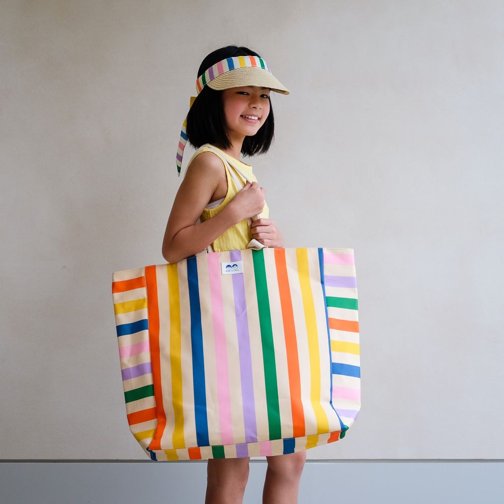 Mimi & Lula Striped Beach Bag - Multicolor
