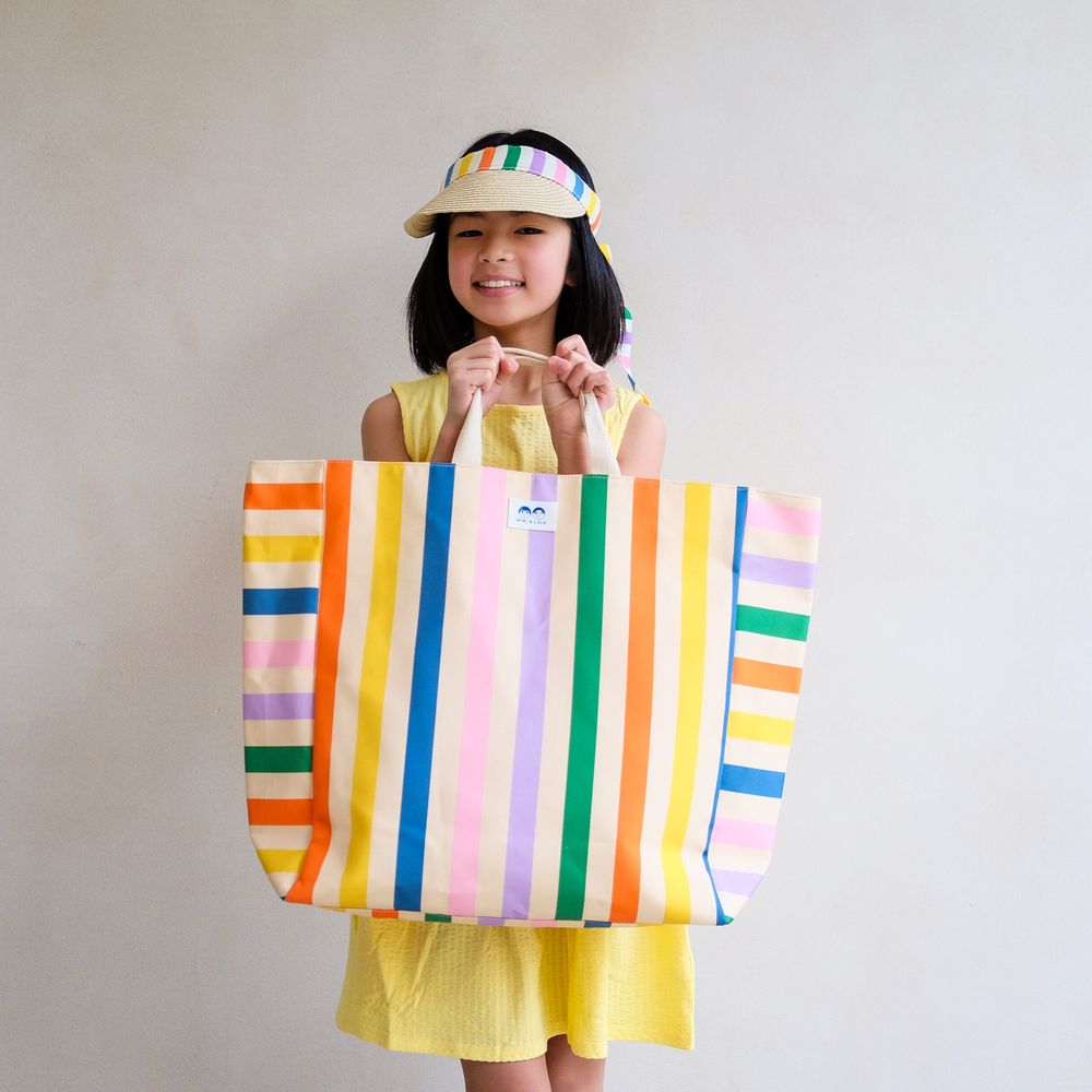 Mimi & Lula Striped Beach Bag - Multicolor