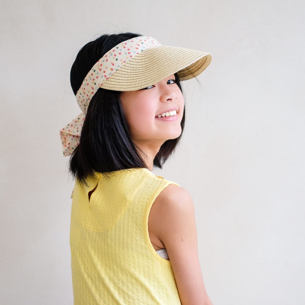 MiMi & LULA - Heart Print Visor