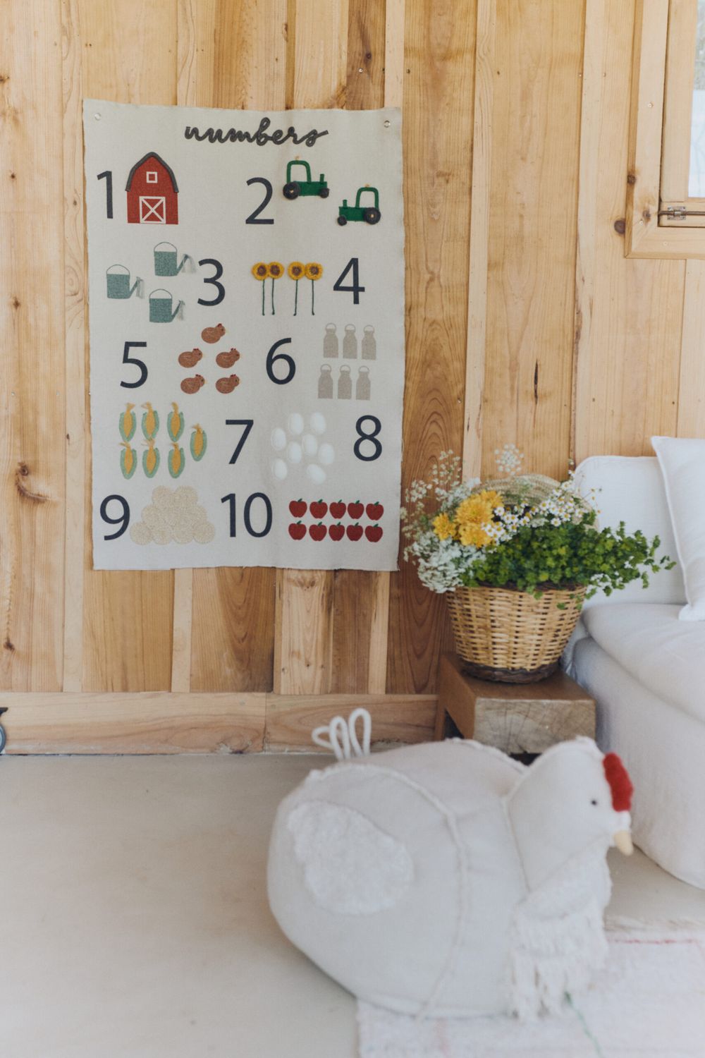 Lorena Canals - Wall Hanger Farm Numbers