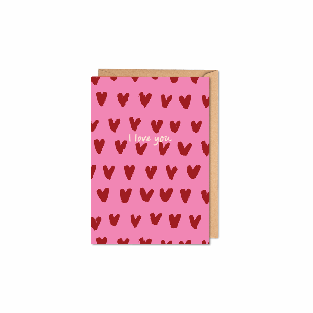 Good Tuesday - A6 Greeting Card With Envelope - Mon Amour I Love You