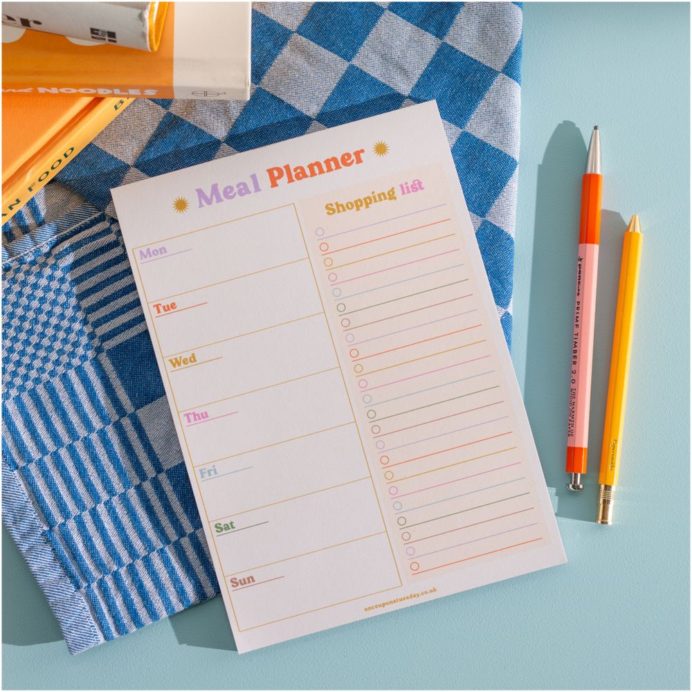 GOOD TUESDAY - Meal Planner And Shopping List - A5