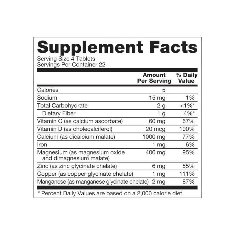 Forever Living - Forever Calcium Dietary Supplement Tablets - 90 Pcs