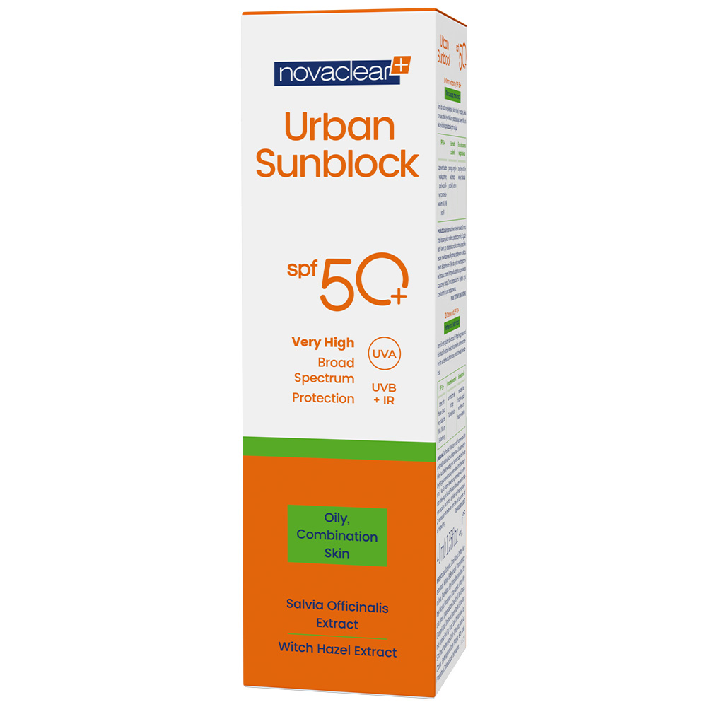 Novaclear - SPF50+ Urban Sunblock Sunscreen Cream - 40 ml