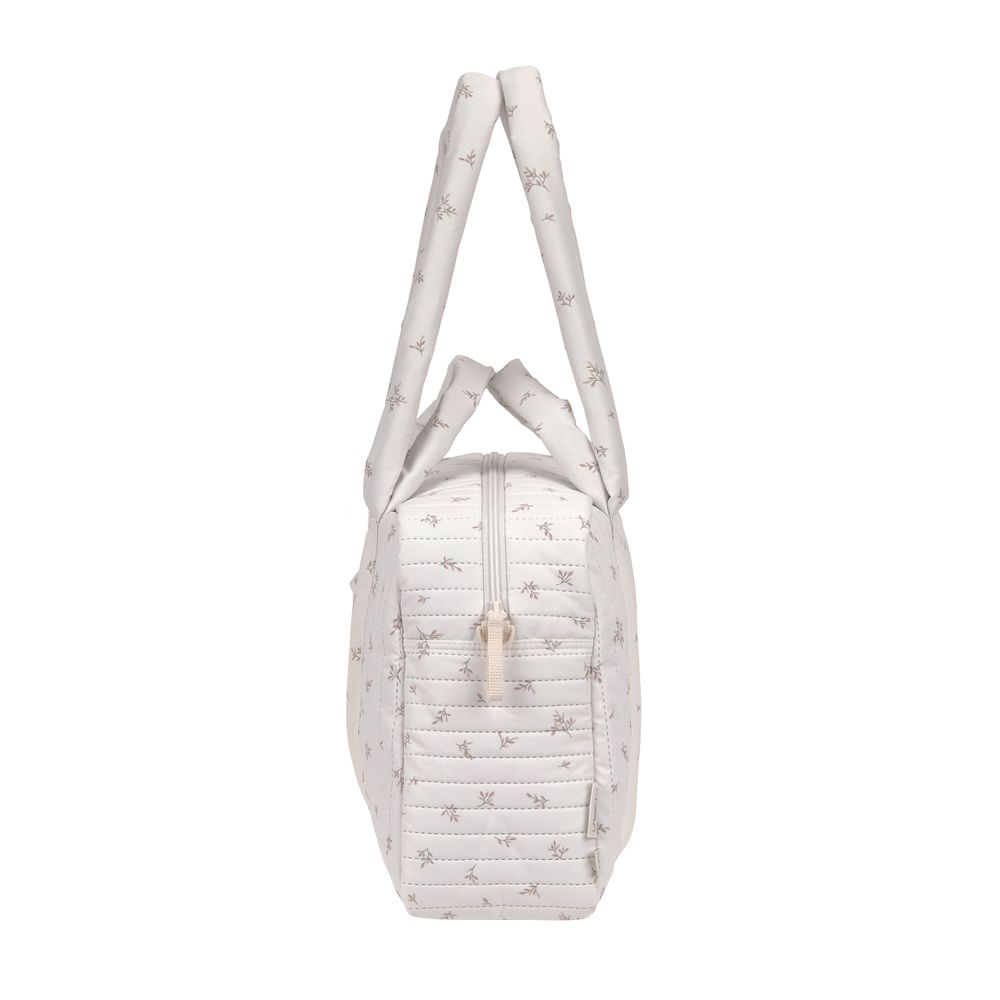 Lassig - Nalea Leaves Shoulder Diaper Bag - Beige