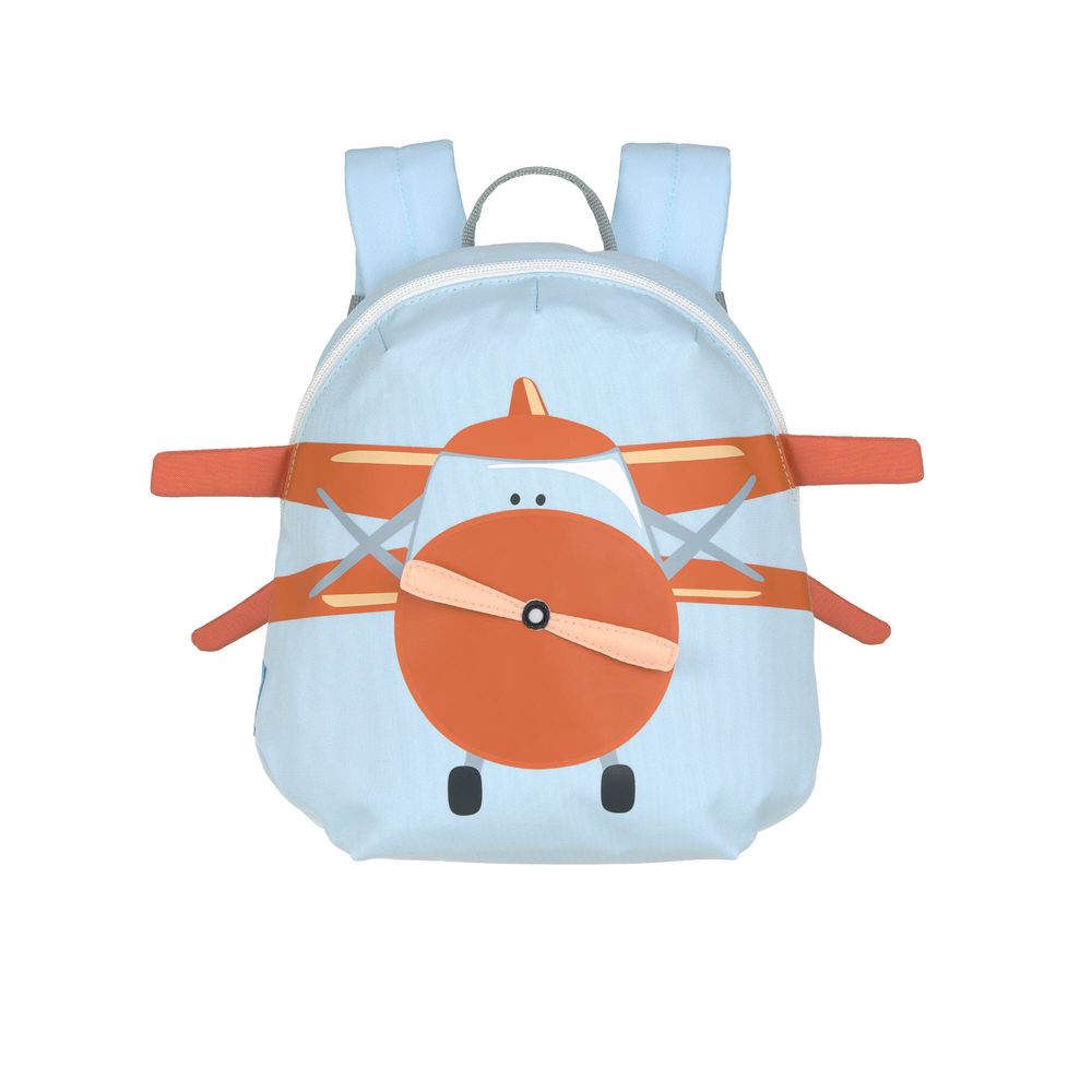 Lassig - Tiny Backpack - Tiny Drivers Propeller Plane - 9-Inch/23cm