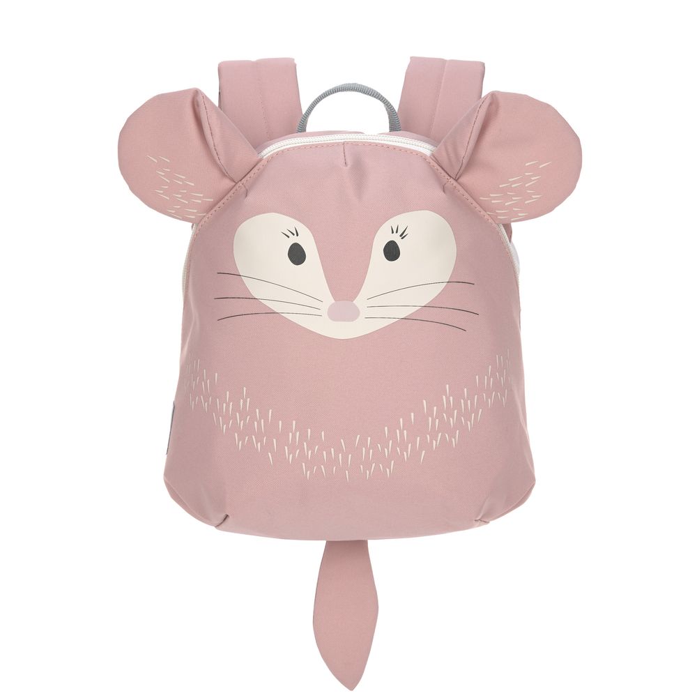 Lassig - Tiny Backpack About Friends - ChInchilla - Pink - 10-Inch/25.5cm