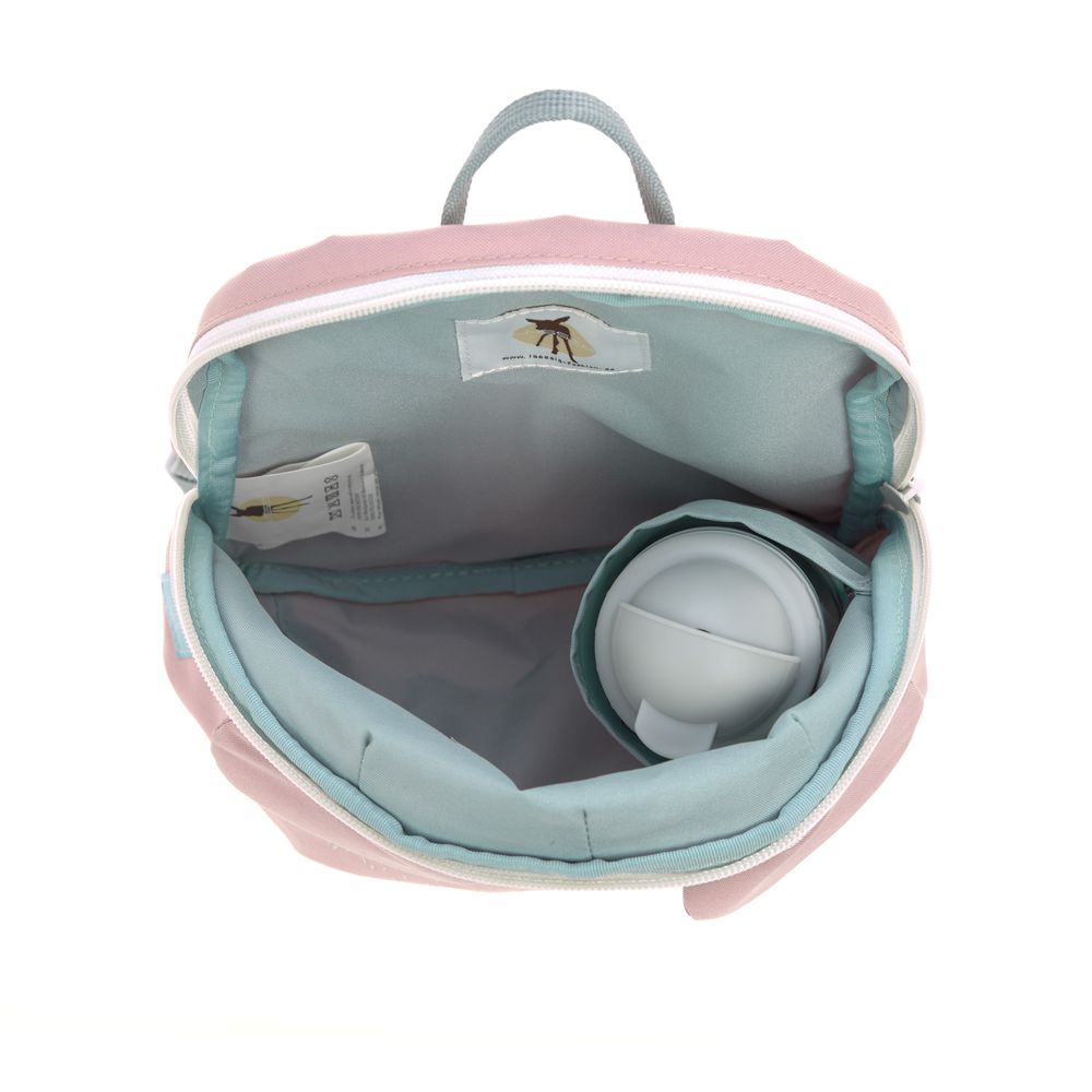 Lassig - Tiny Backpack About Friends - ChInchilla - Pink - 10-Inch/25.5cm
