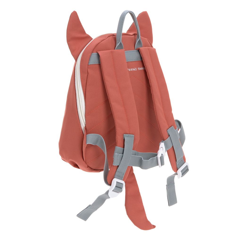 Lassig - Tiny Backpack About Friends - Fox - Orange - 10-Inch/25.5cm
