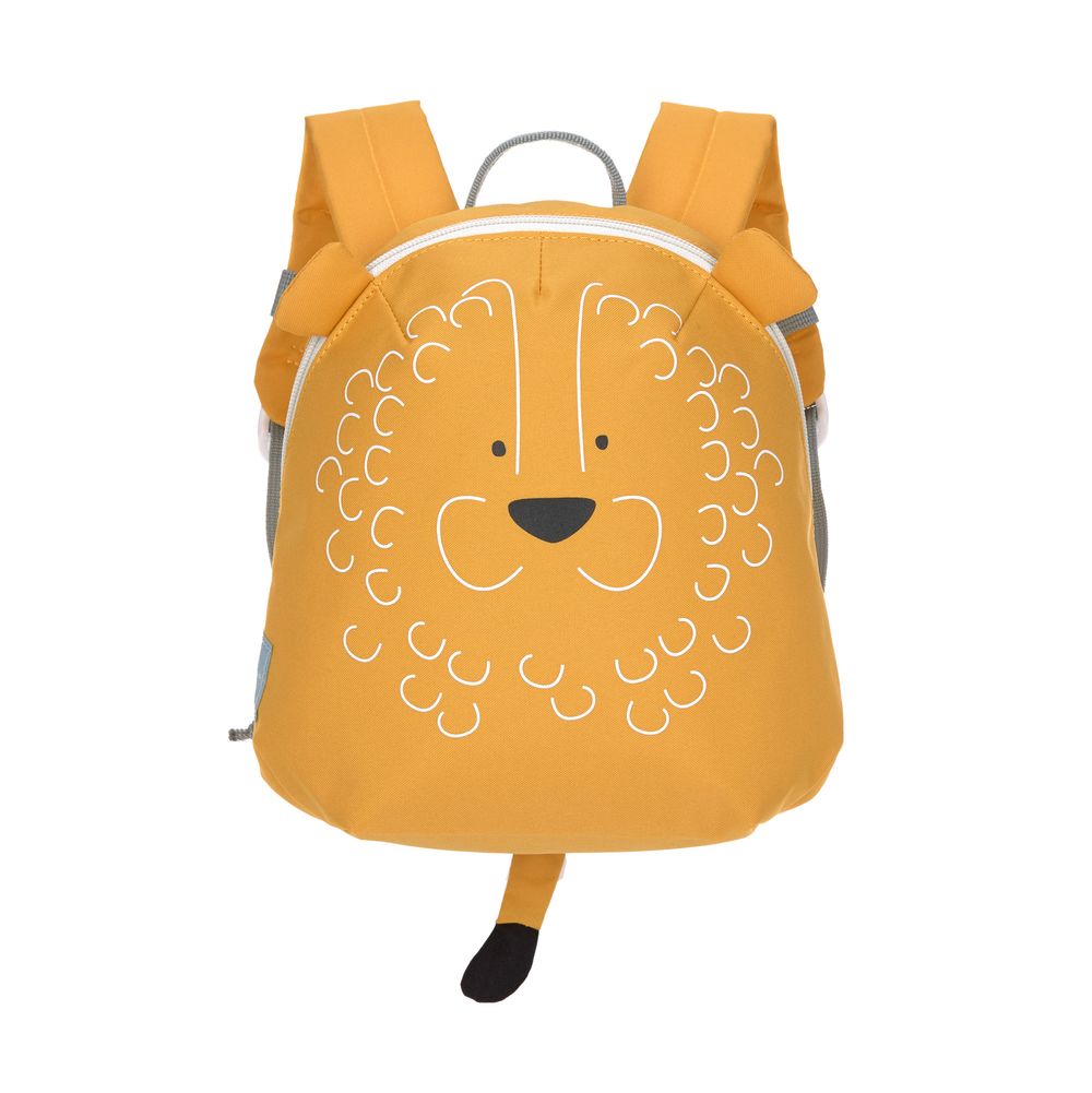 Lassig - Tiny Backpack About Friends - Lion - Yellow - 10-Inch/25.5cm