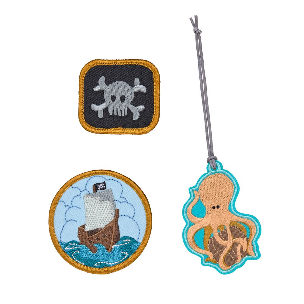 Lassig - School Patches Set - 3pcs_Multi