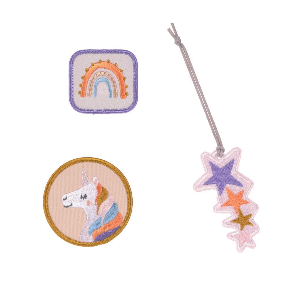 Lassig - School Patches Set - 3 Pcs