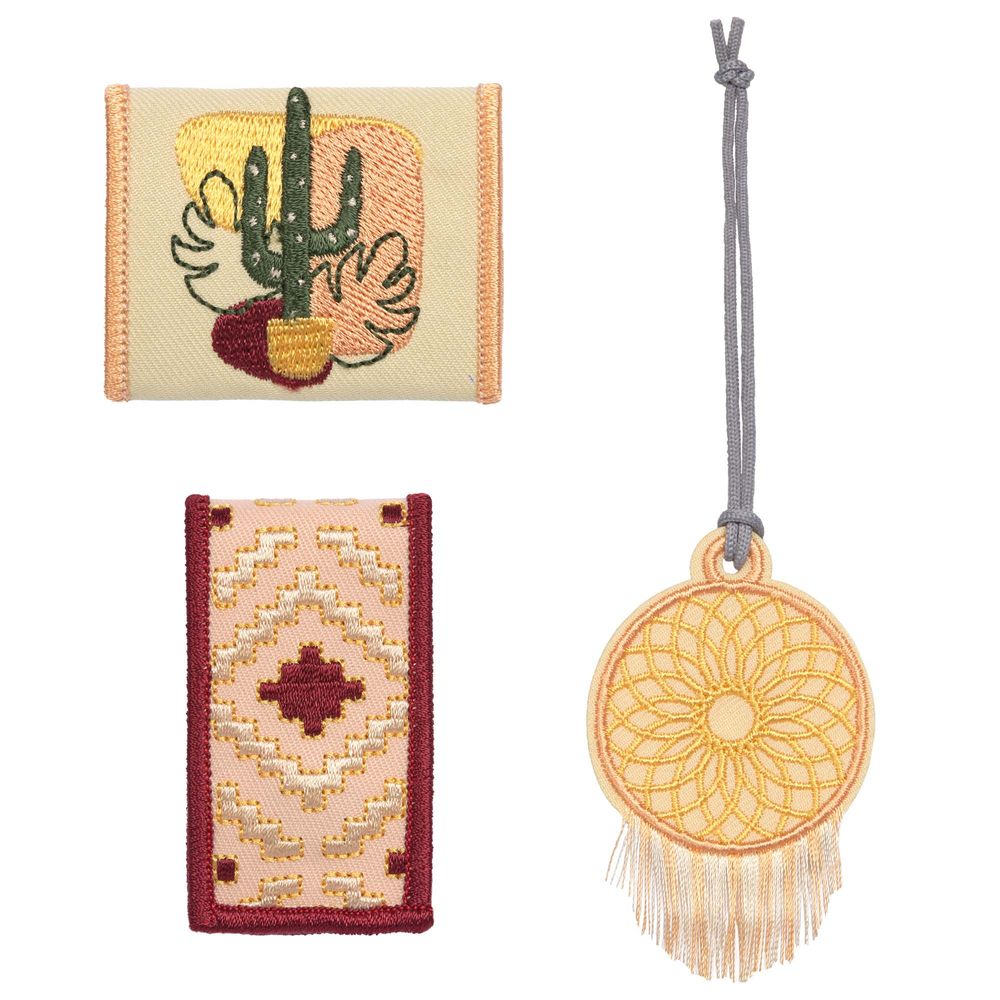 Lassig - Bold Collection Match School Patches Set - Dream Catcher - 3 Pc Set