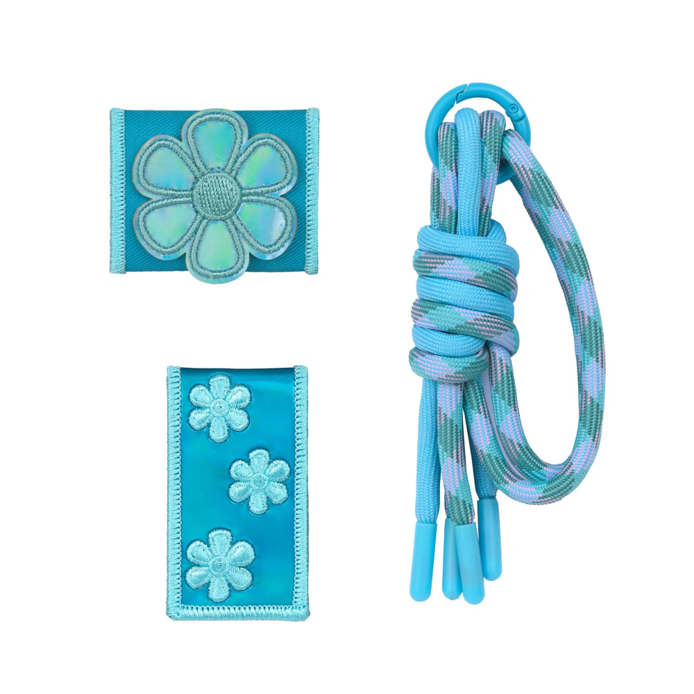 Lassig - Bold Collection Match School Patches Set - Flower - 3 Pc Set