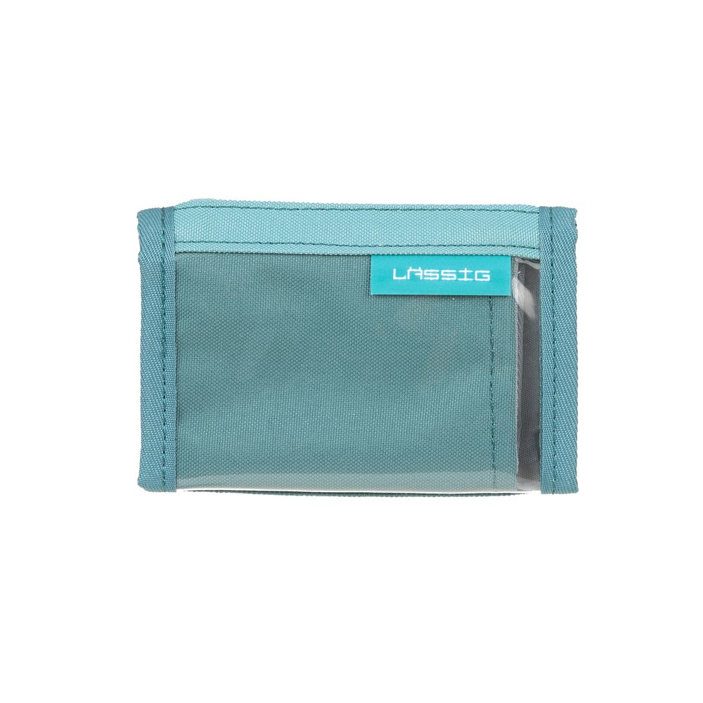 Lassig - Bold Collection School Wallet - Aqua Blue