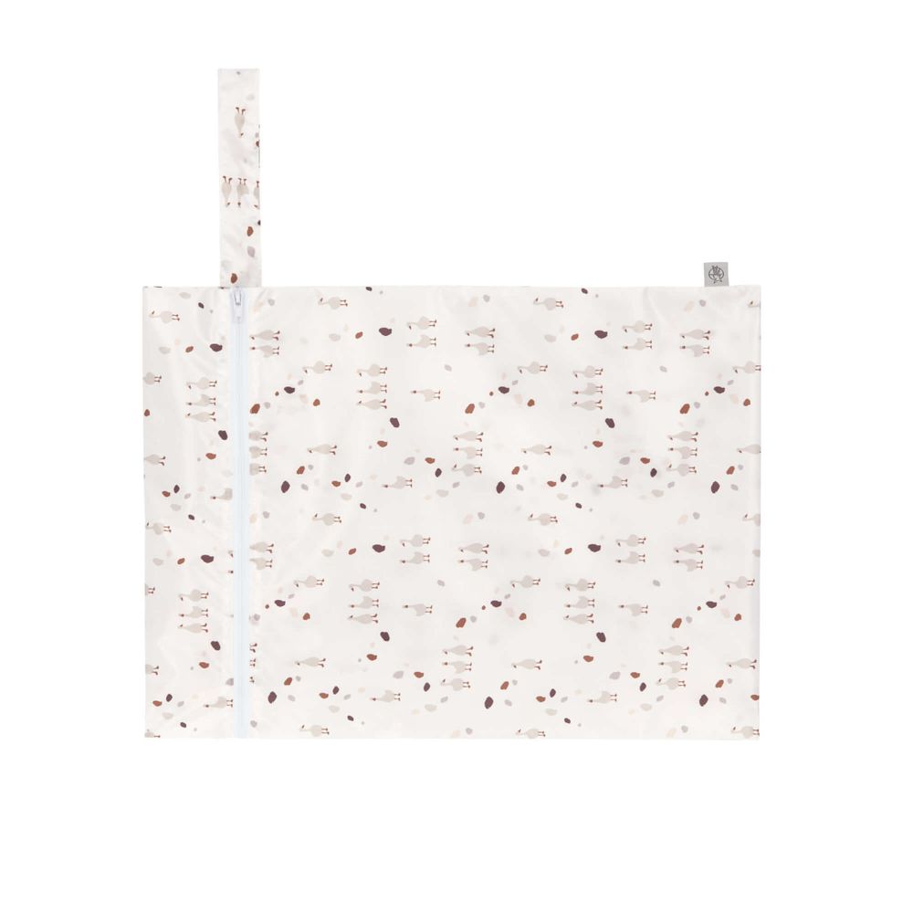 Lassig - Tiny Farmer Collection Wet Bags - Flowers/Goose - 2 Pcs