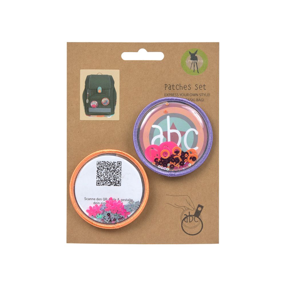 Lassig - DIY Patches Set - 2pcs_Lavender