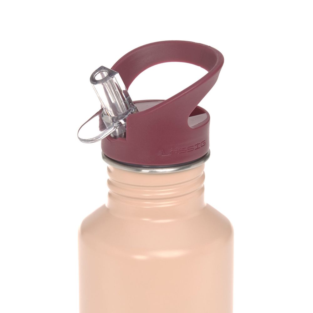 Lassig - Stainless Steel Bottle - Rose - 500 ml