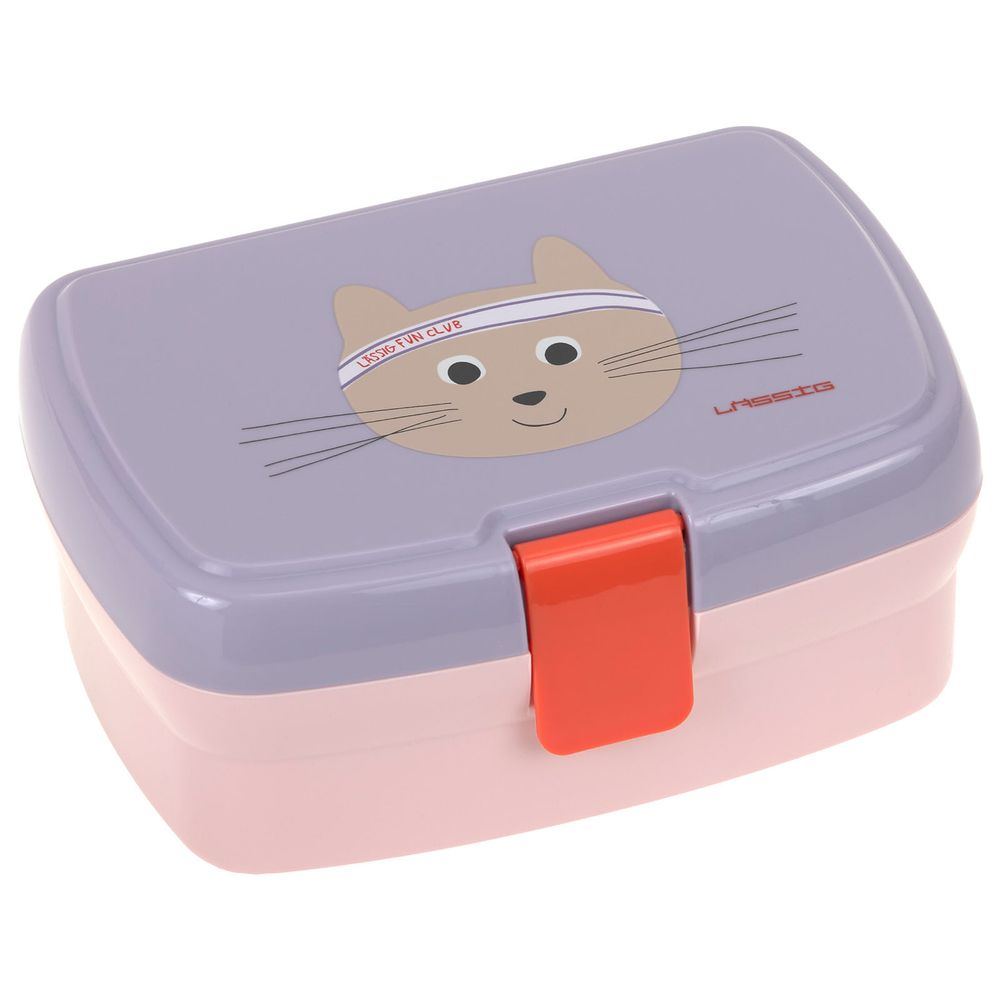 Lassig - 3-Compartment Tiny Team Cat Lunch Box