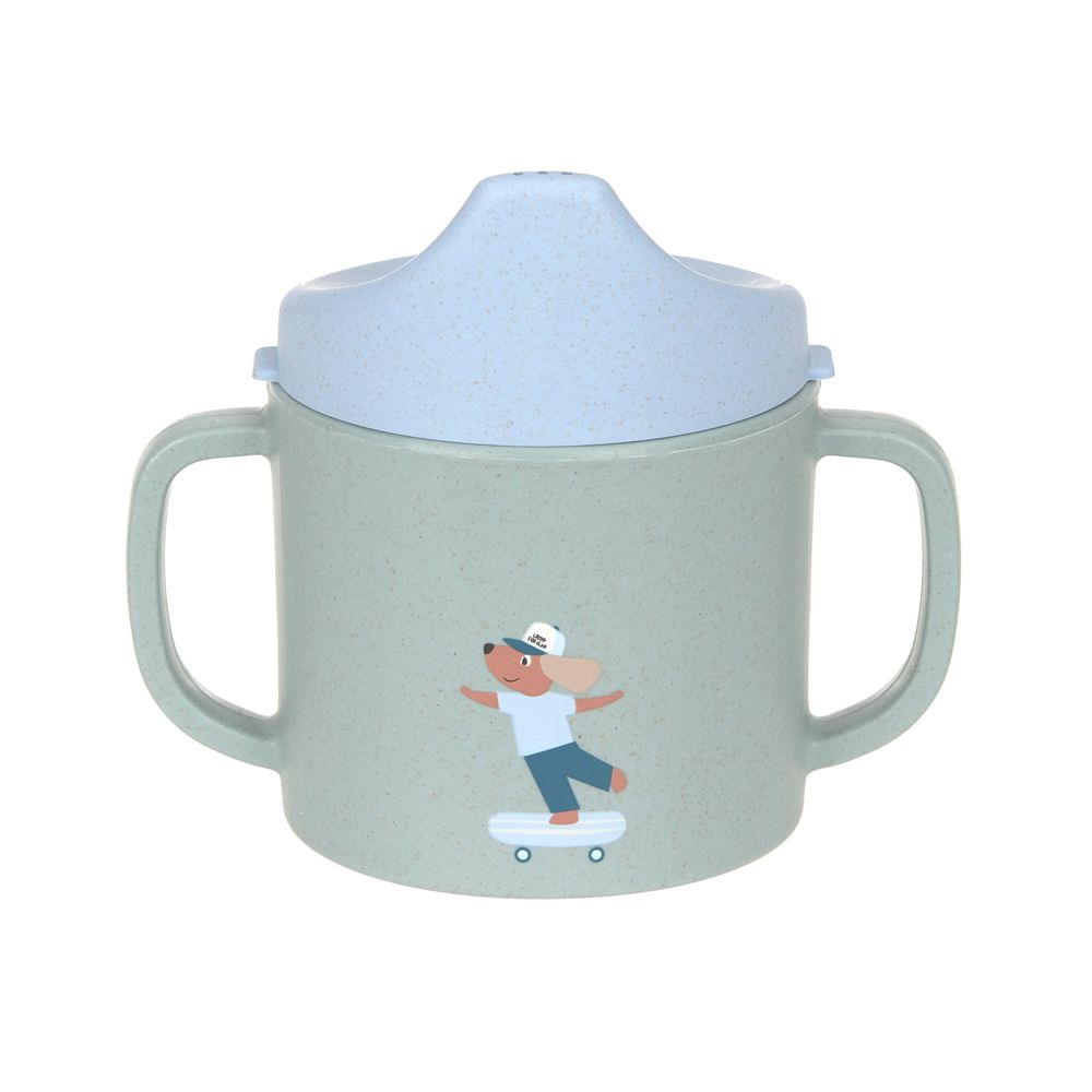Lassig - Tiny Team PP/Cellulose Sippy Cup - Dog