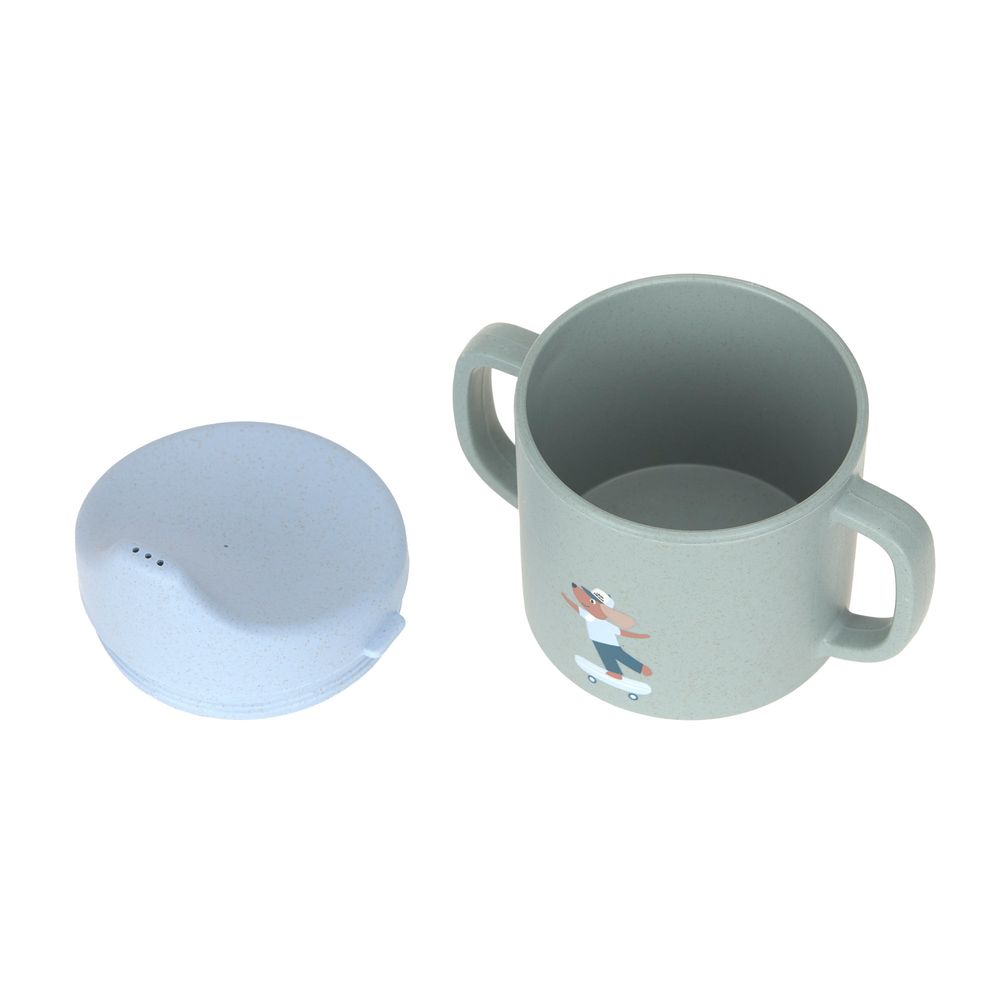 Lassig - Tiny Team PP/Cellulose Sippy Cup - Dog