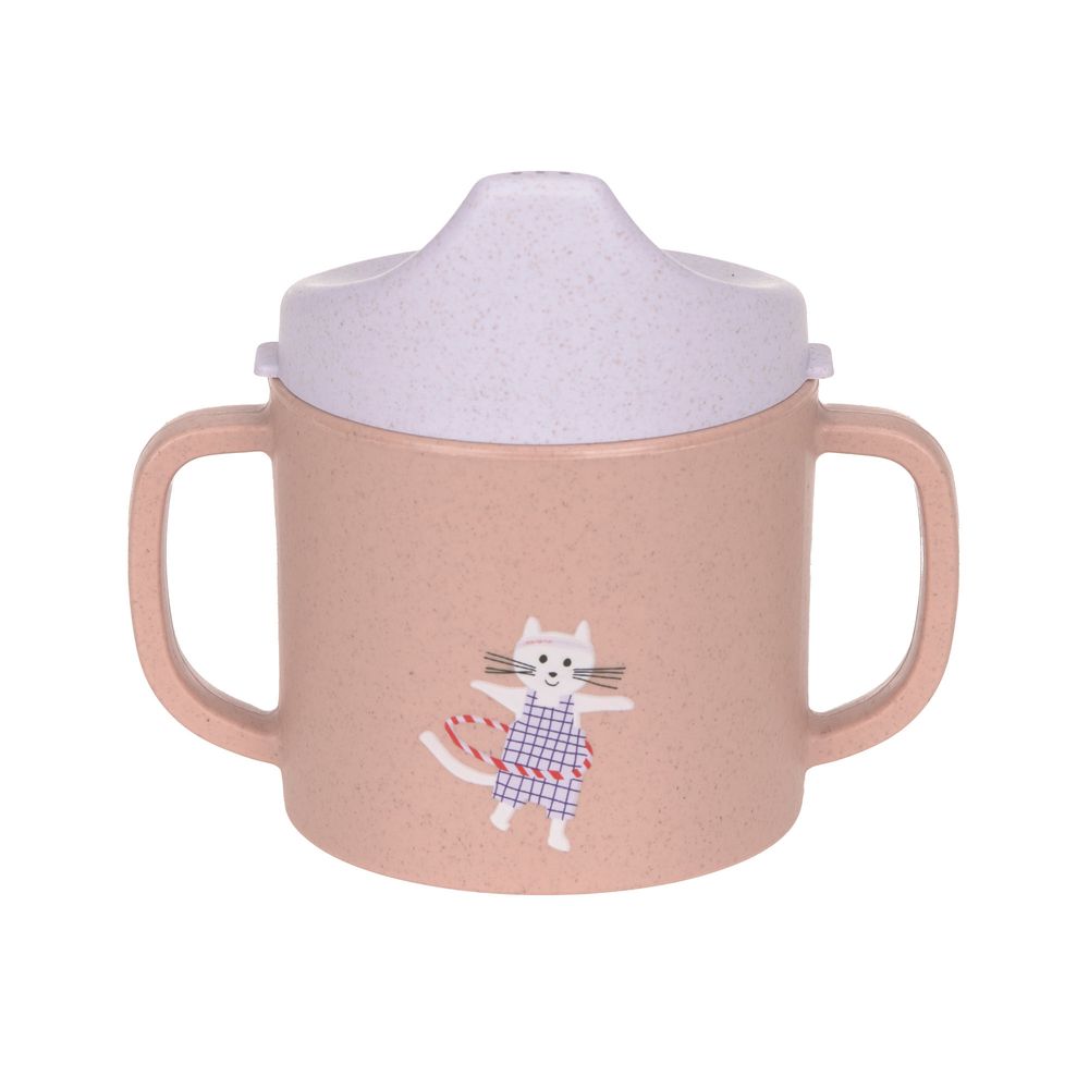 Lassig - Tiny Team PP/Cellulose Sippy Cup - Cat