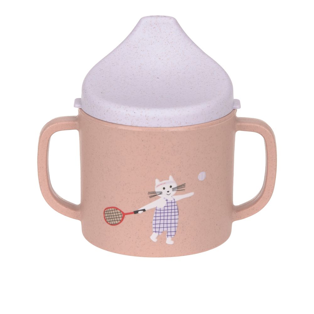 Lassig - Tiny Team PP/Cellulose Sippy Cup - Cat