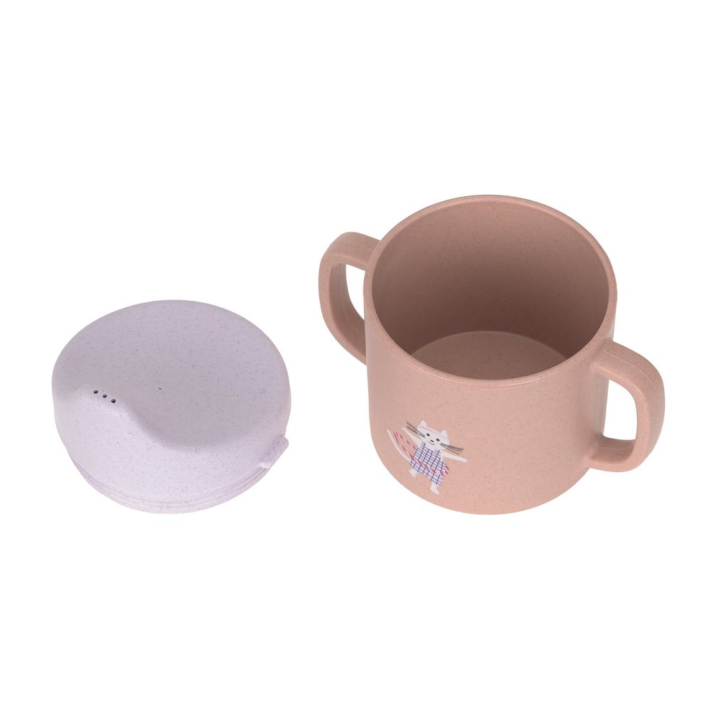 Lassig - Tiny Team PP/Cellulose Sippy Cup - Cat