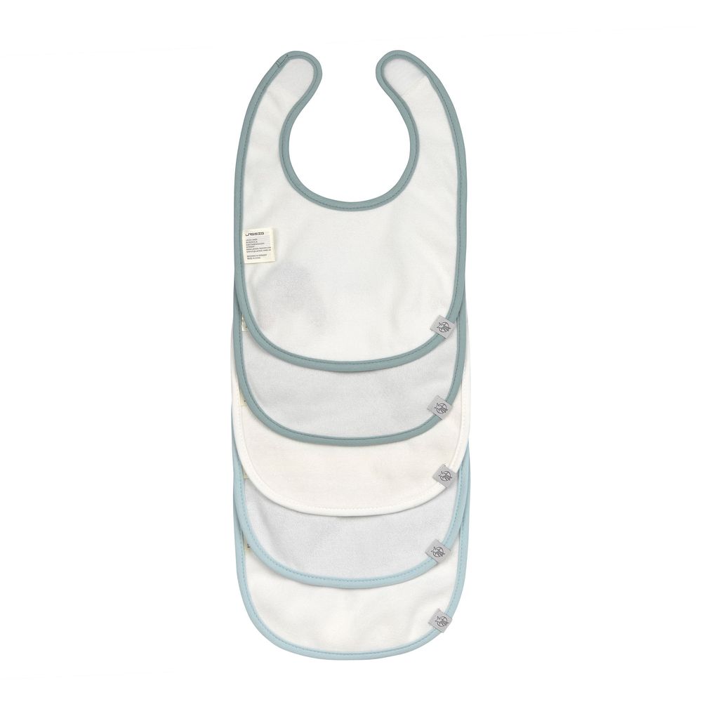 Lassig - Tiny Team Waterproof Bib Set - Dog - 5 Pc Set