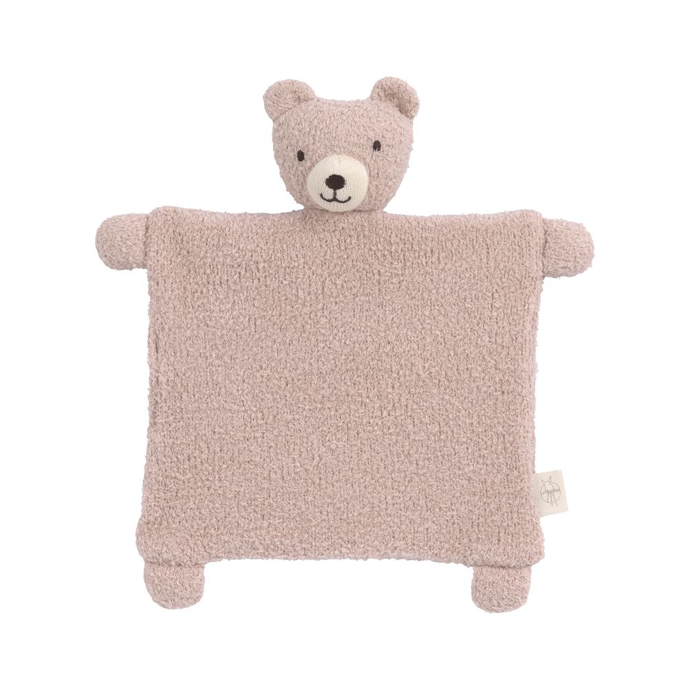 Lassig - Miracle Of Nature Bear Knitted Cuddle Cloth - Beige