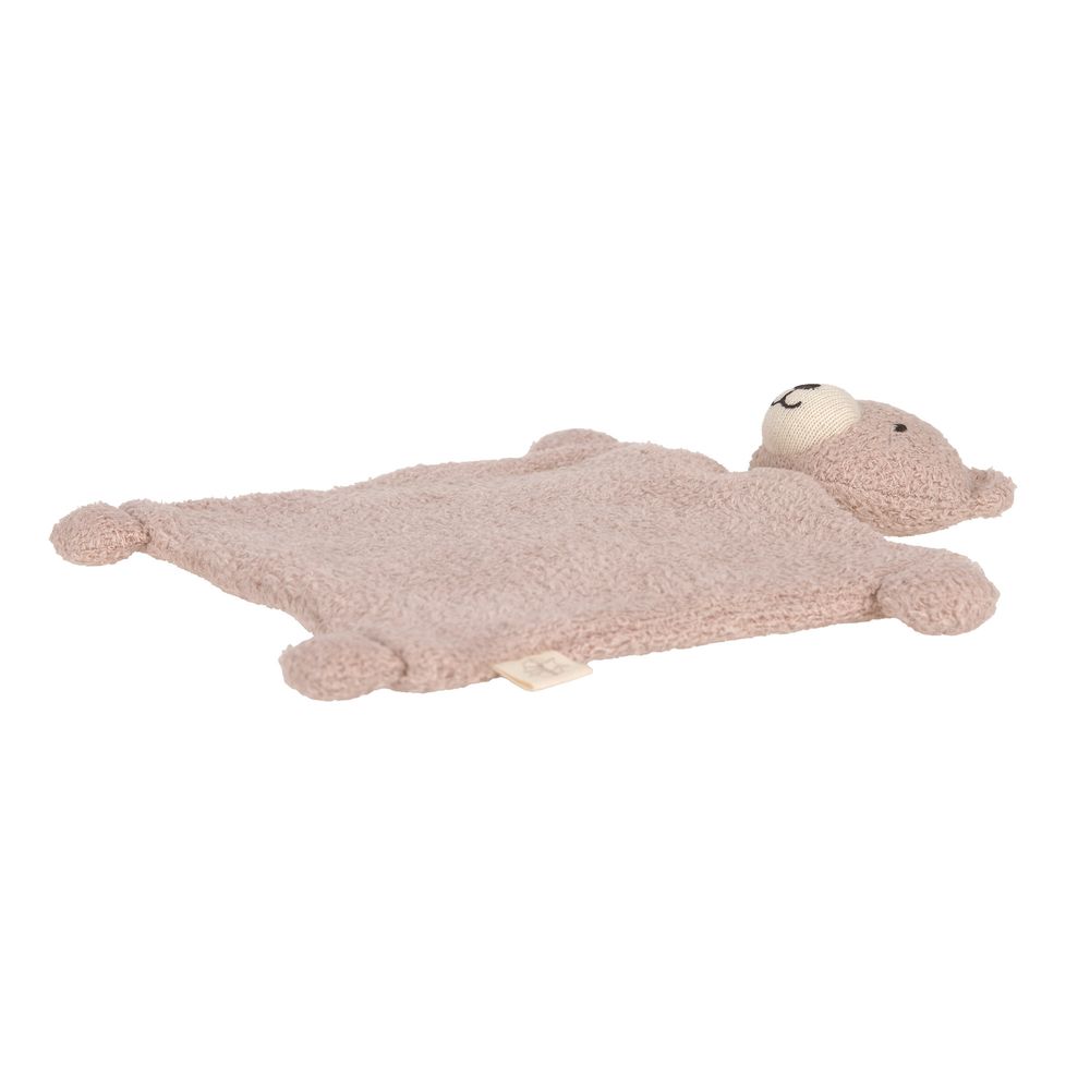 Lassig - Miracle Of Nature Bear Knitted Cuddle Cloth - Beige