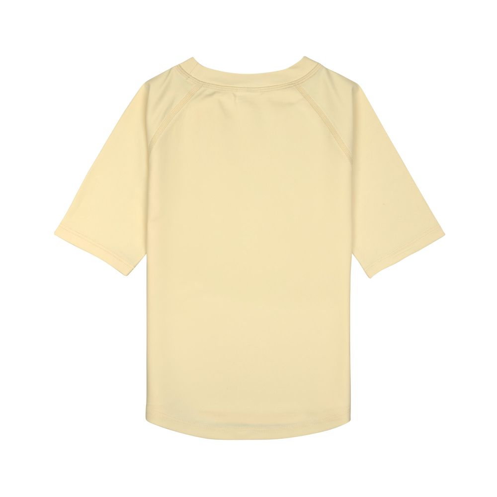 Lassig Kids Short Sleeve Rashguard Surfboards Vanilla - Yellow