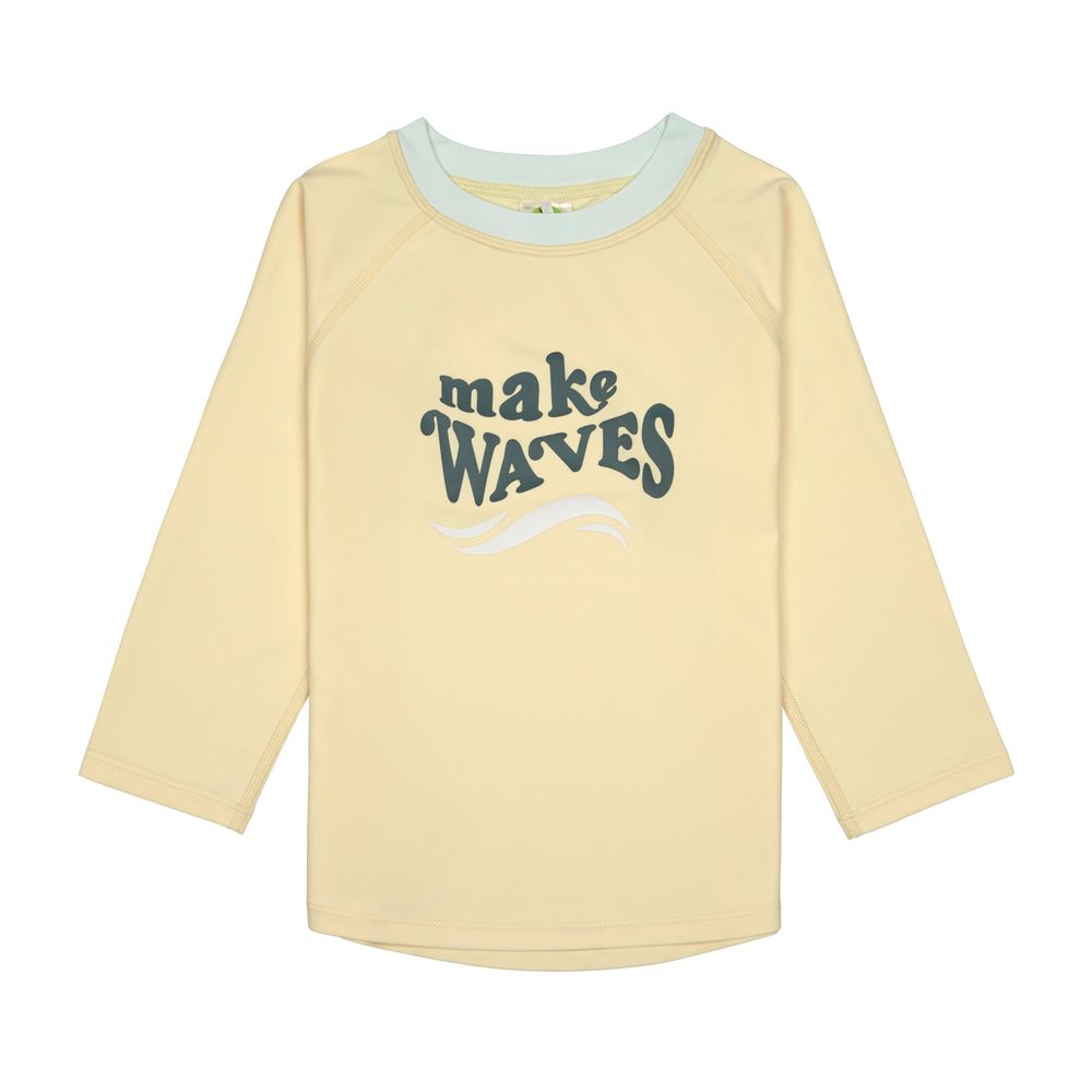 Lassig Long Sleeve Rashguard Make Waves Vanilla