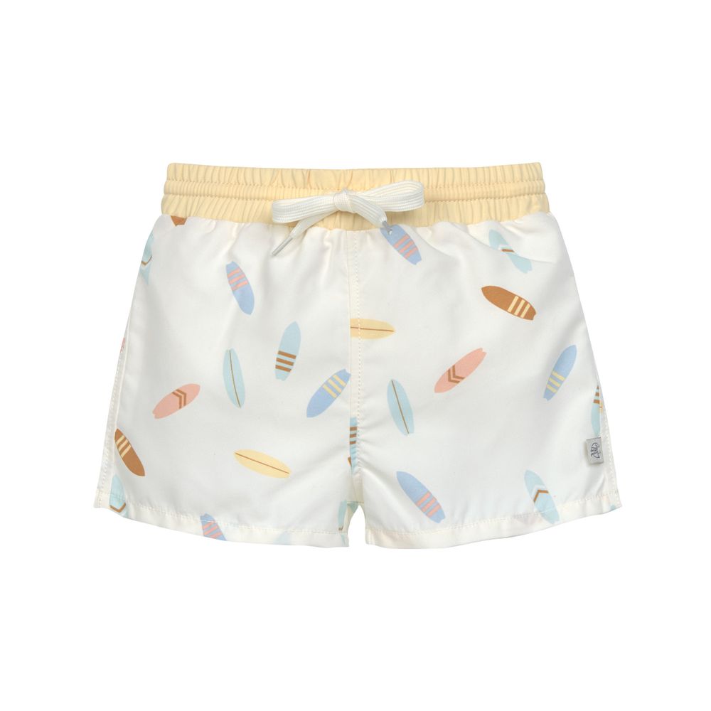 Lassg SPF Boardie Shorts Surfboards Sea Salt