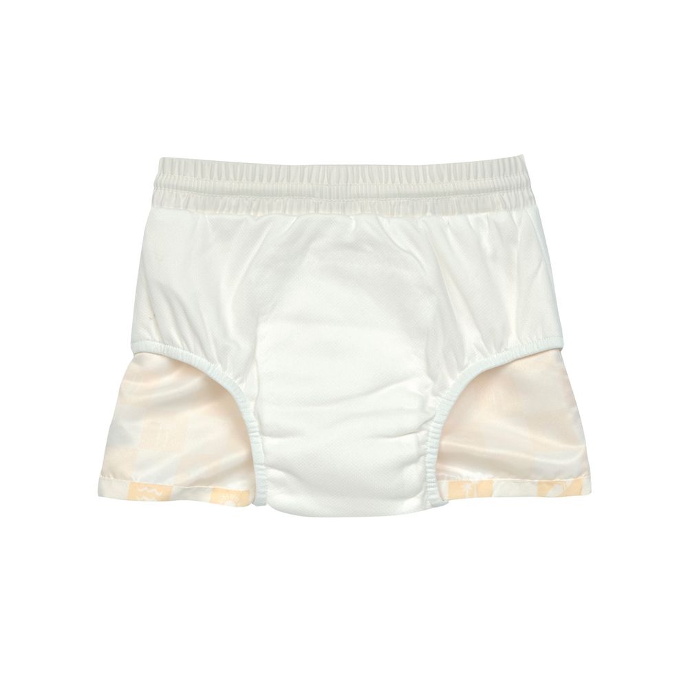 Lassig SPF Boardie Check Printed Shorts Vanilla/Sea Salt