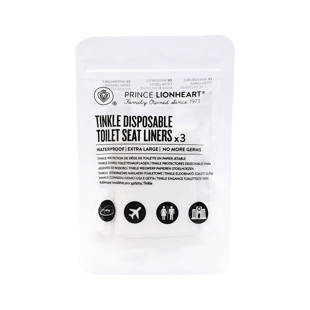 Prince Lionheart - Tinkle Disposable Toilet Seat Liners - 3 Pcs
