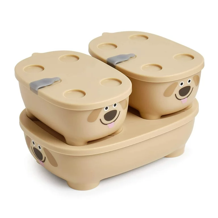 Prince Lionheart - Bentomal To-Go Lunch Box Set - Dog - 3 Pcs