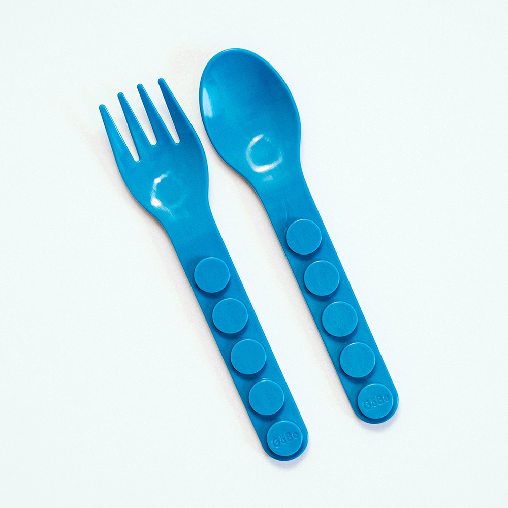 Gobe - Fork And Spoon - Multicolor - 6 Pc Set