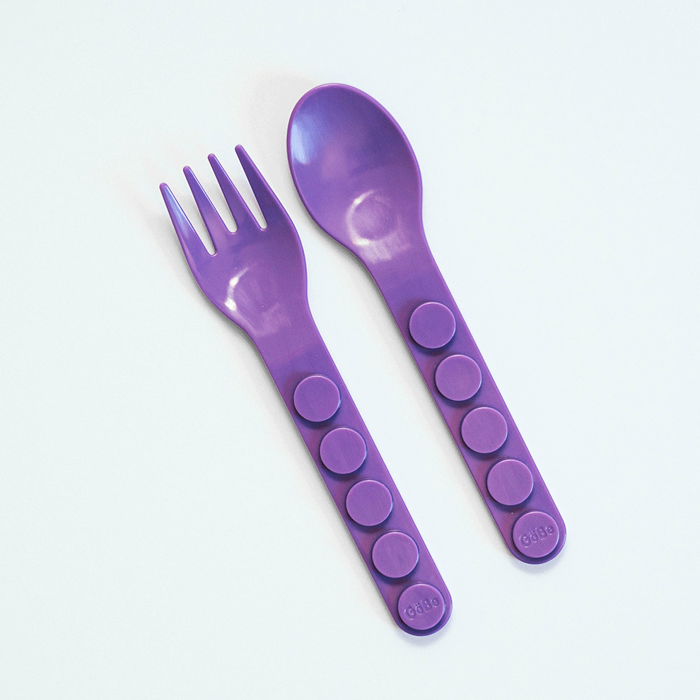 Gobe - Fork And Spoon - Multicolor - 6 Pc Set