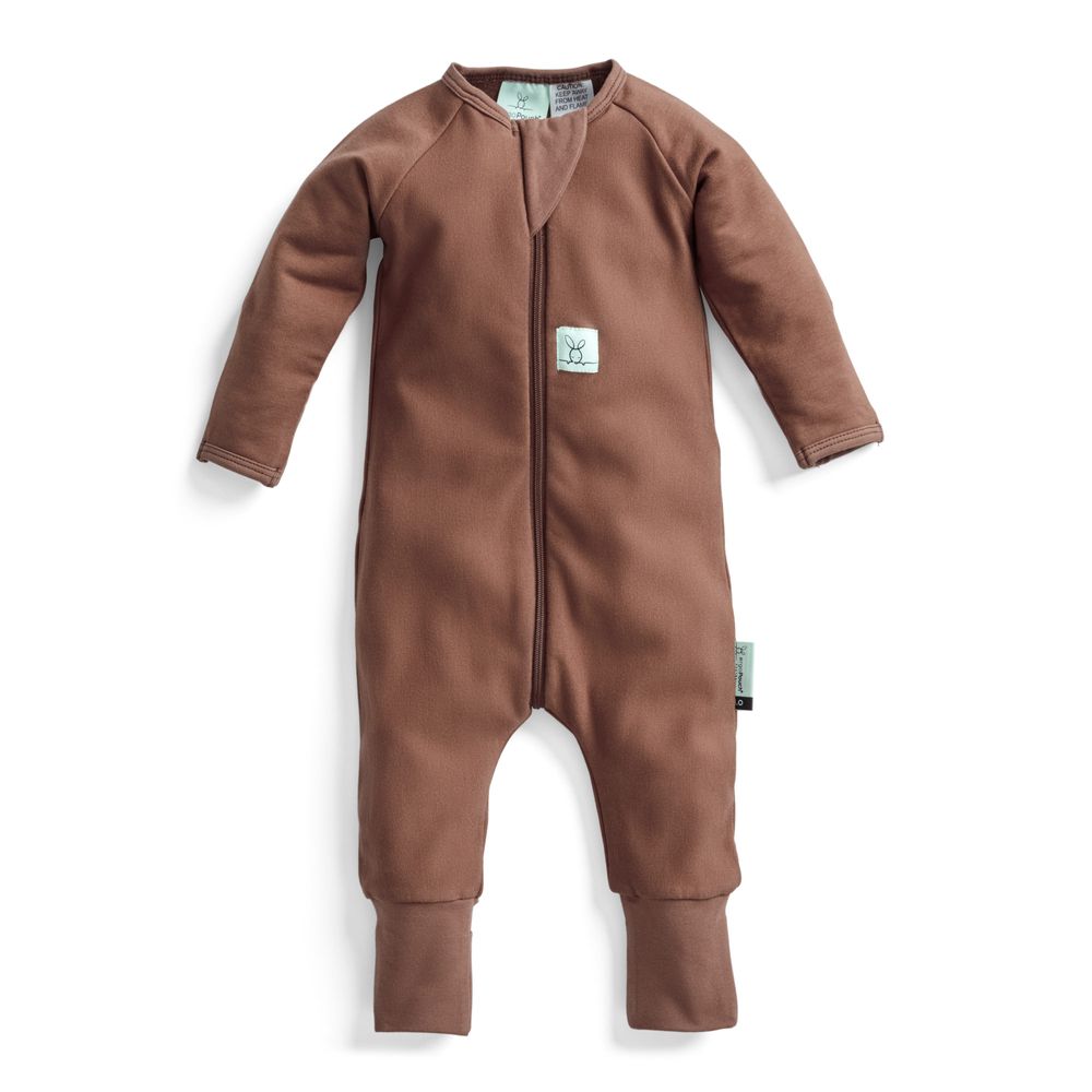 Ergo Pouch Layers Long Sleeve 1.0 Tog Cocoa - Brown