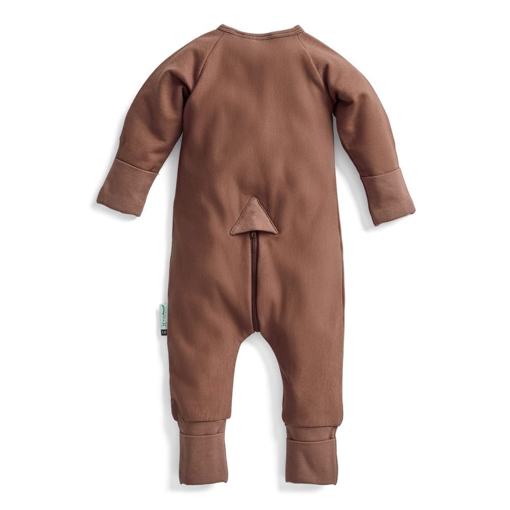 Ergo Pouch Layers Long Sleeve 1.0 Tog Cocoa - Brown