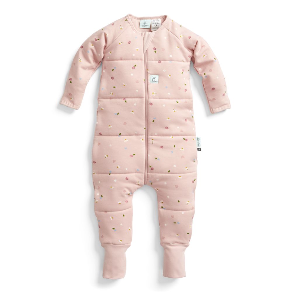 ergoPouch 2.5 Tog Sleep Onesie Daisies - Pink