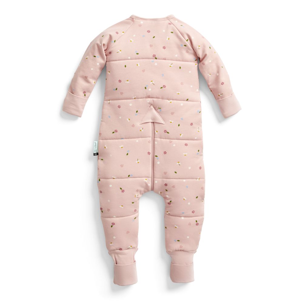 ergoPouch 2.5 Tog Sleep Onesie Daisies - Pink