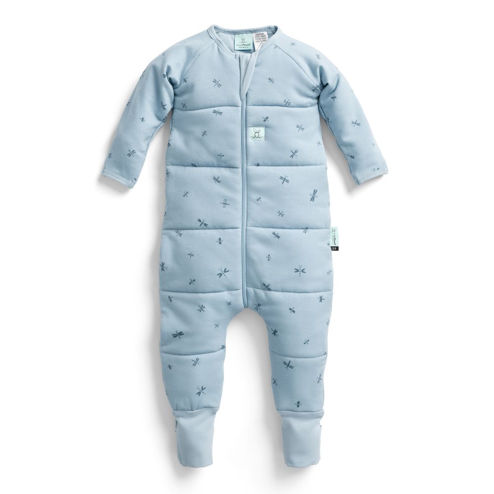 ergoPouch 2.5 Tog Sleep Onesie Dragonflies - Blue