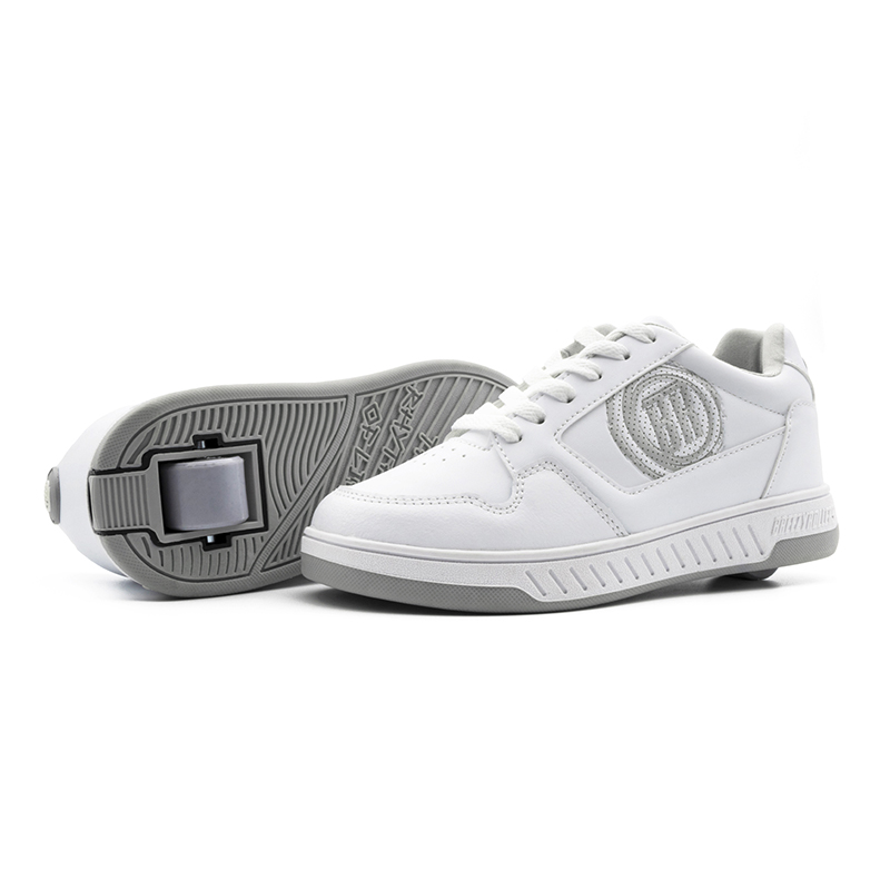 Breezy Rollers Kids Shoes - White