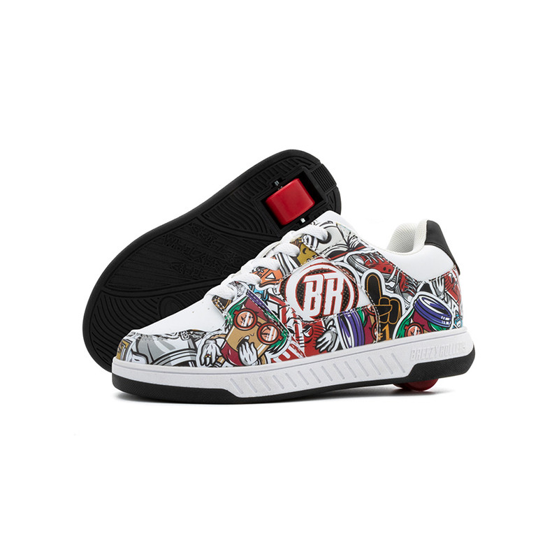 Breezy Rollers Kids Shoes - Multicolor