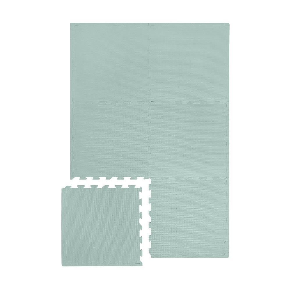 3 Sprouts - Rectangle Eva Foam Mat - Seafoam