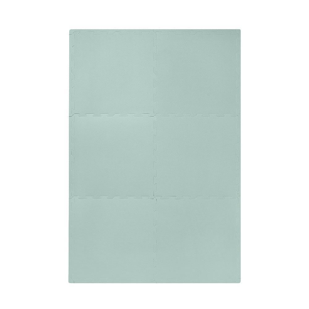 3 Sprouts - Rectangle Eva Foam Mat - Seafoam