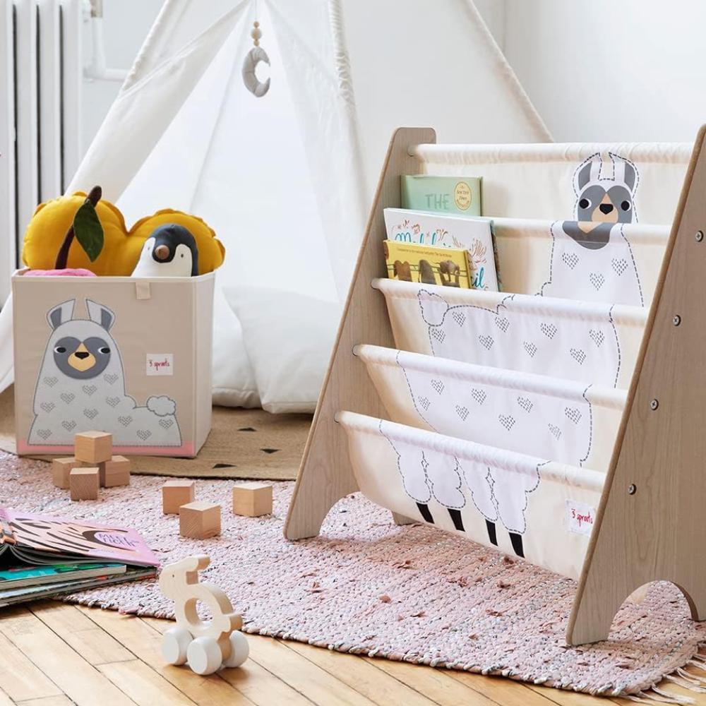 3 Sprouts - Llama Book Rack